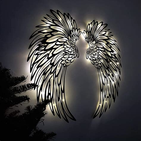 angel wings with lights|lighted angel with moving wings.